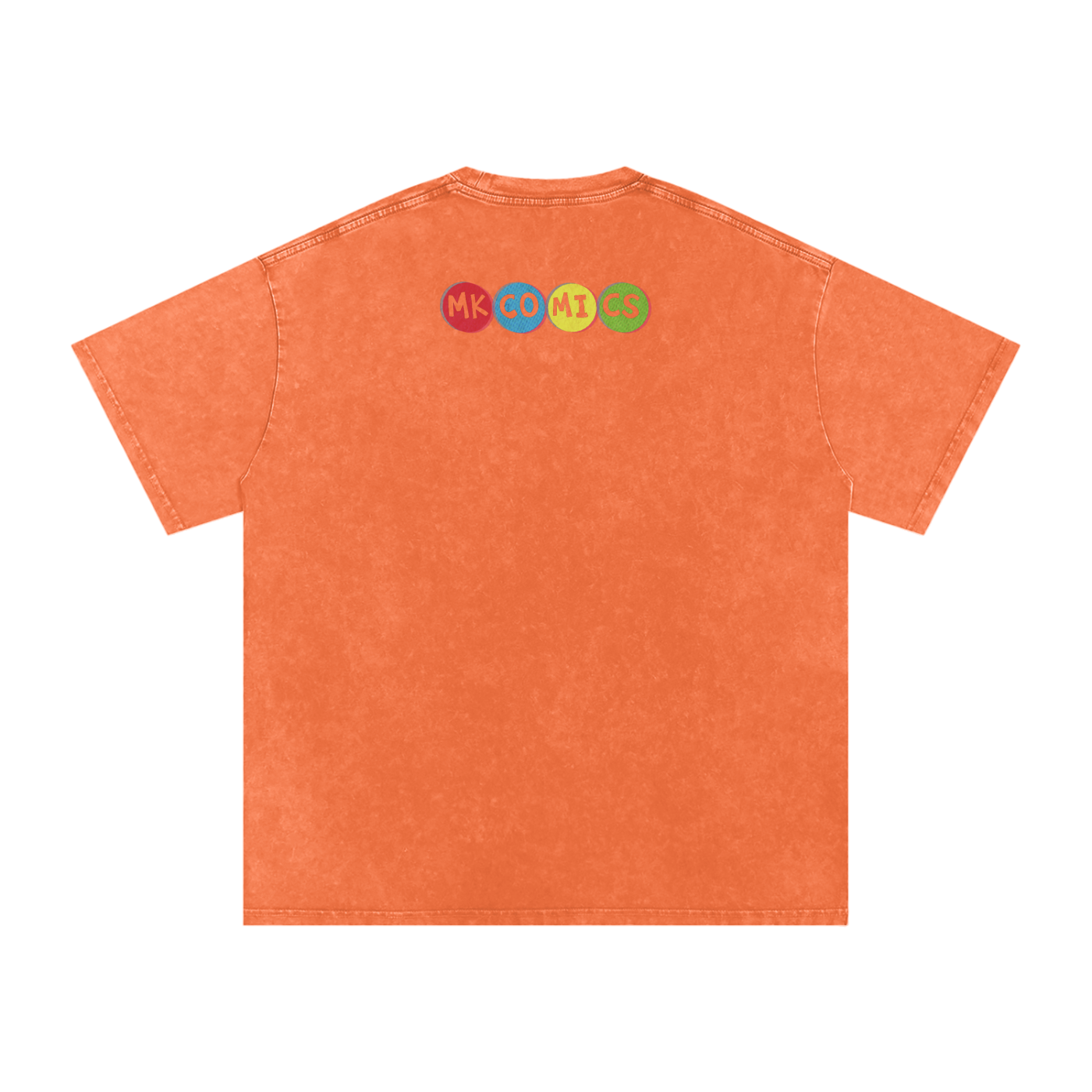 Twisted - Snow Washed Oversized Cotton T-Shirt