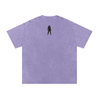 Rhythm Nation - Snow Washed Oversized Cotton T-Shirt