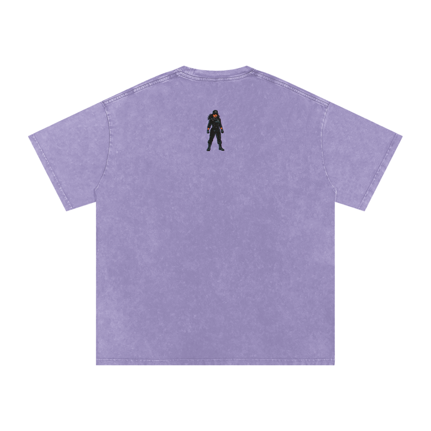 Rhythm Nation - Snow Washed Oversized Cotton T-Shirt