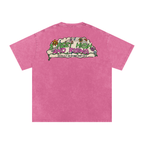 3 Feet High & Rising - Snow Washed Oversized Cotton T-Shirt