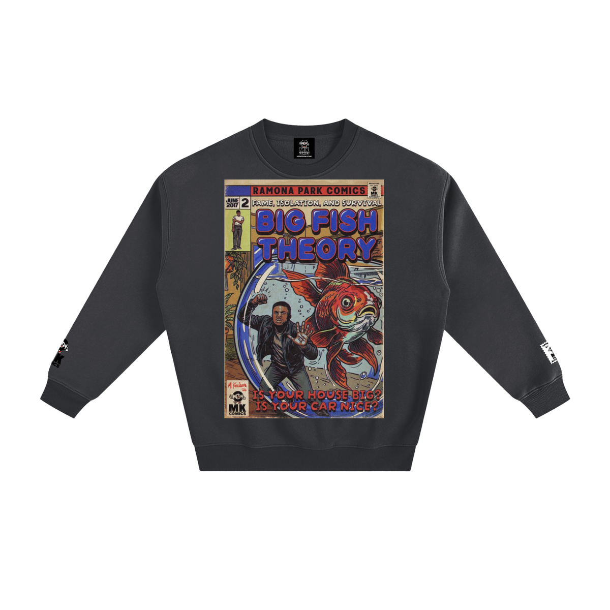Big Fish Theory - Fleeced Sweatshirt