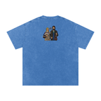 Ram - Snow Washed Oversized Cotton T-Shirt