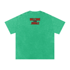 Welcome to the Jungle - Snow Washed Oversized Cotton T-Shirt