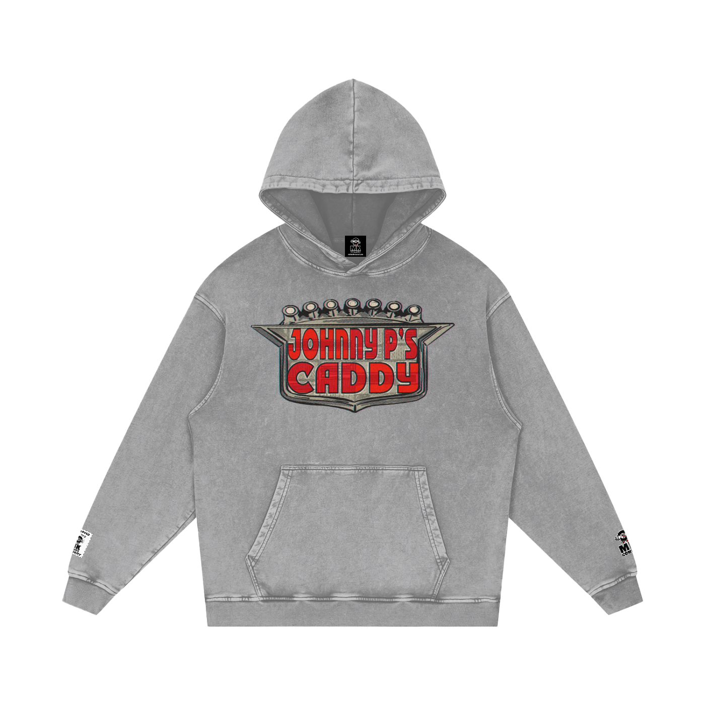 Johnny P's Caddy - Snow Washed Loose Cotton Hoodie