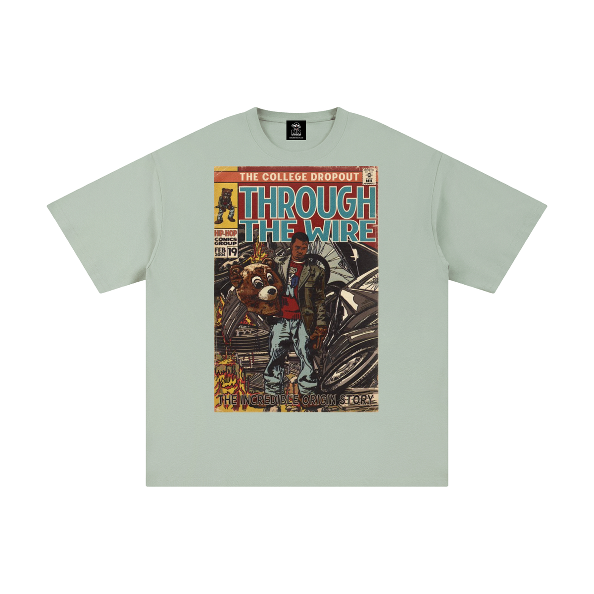 Through the Wire - Unisex Pure Cotton T-Shirt