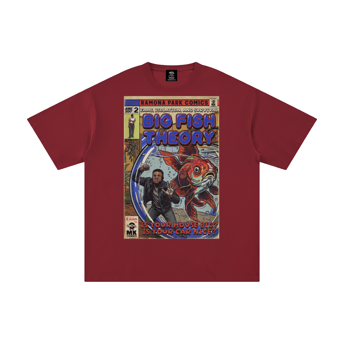 Big Fish Theory - Unisex Pure Cotton T-Shirt
