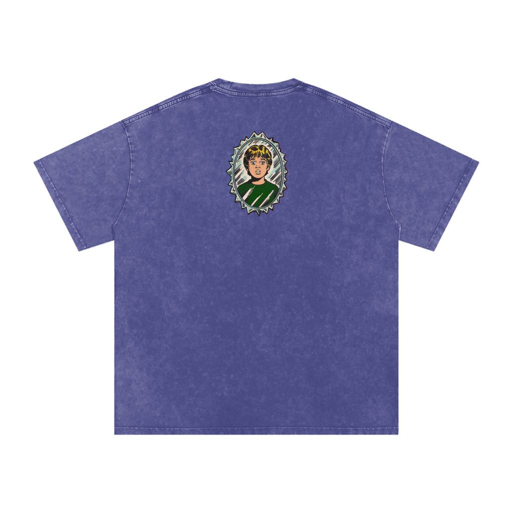 Tommy - Snow Washed Oversized Cotton T-Shirt