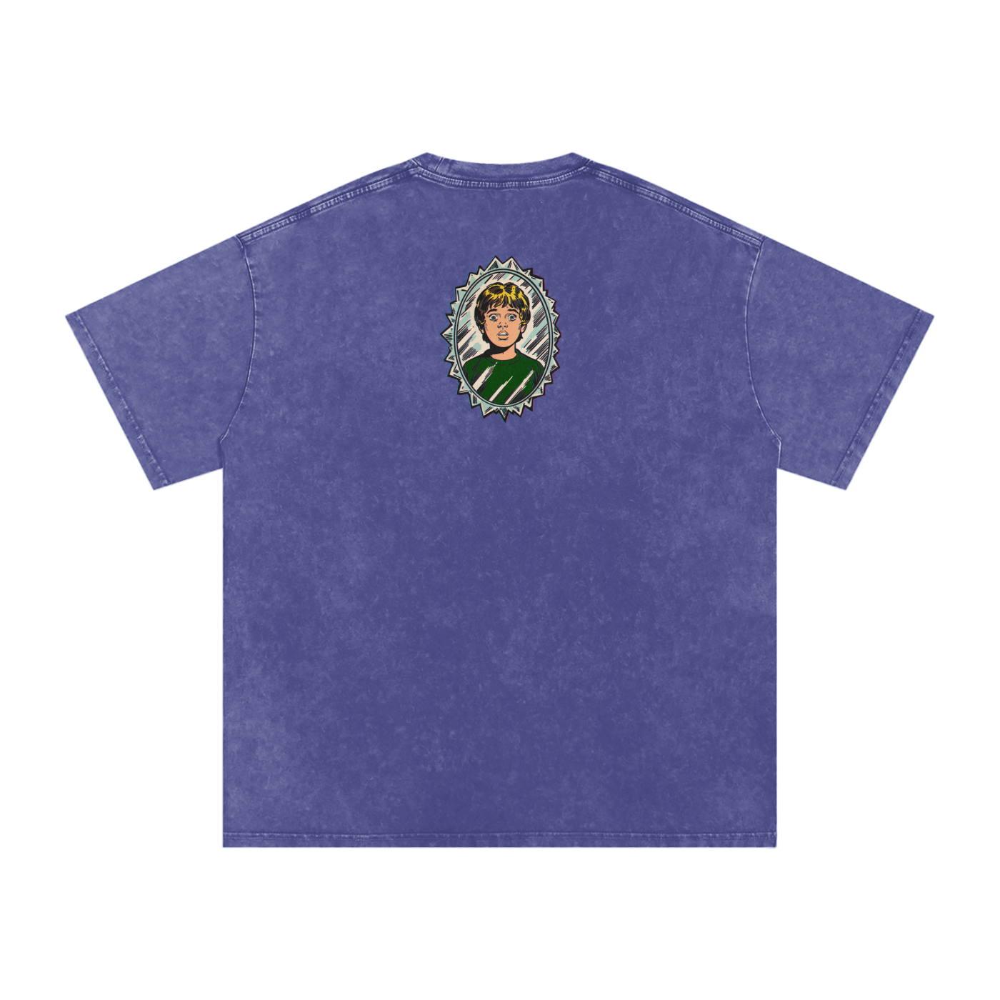 Tommy - Snow Washed Oversized Cotton T-Shirt