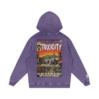 Toxicity - Snow Washed Loose Cotton Hoodie