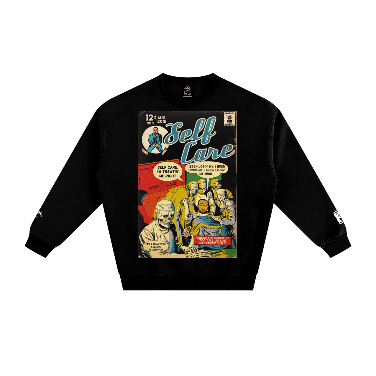 Self Care - Fleeced Sweatshirt
