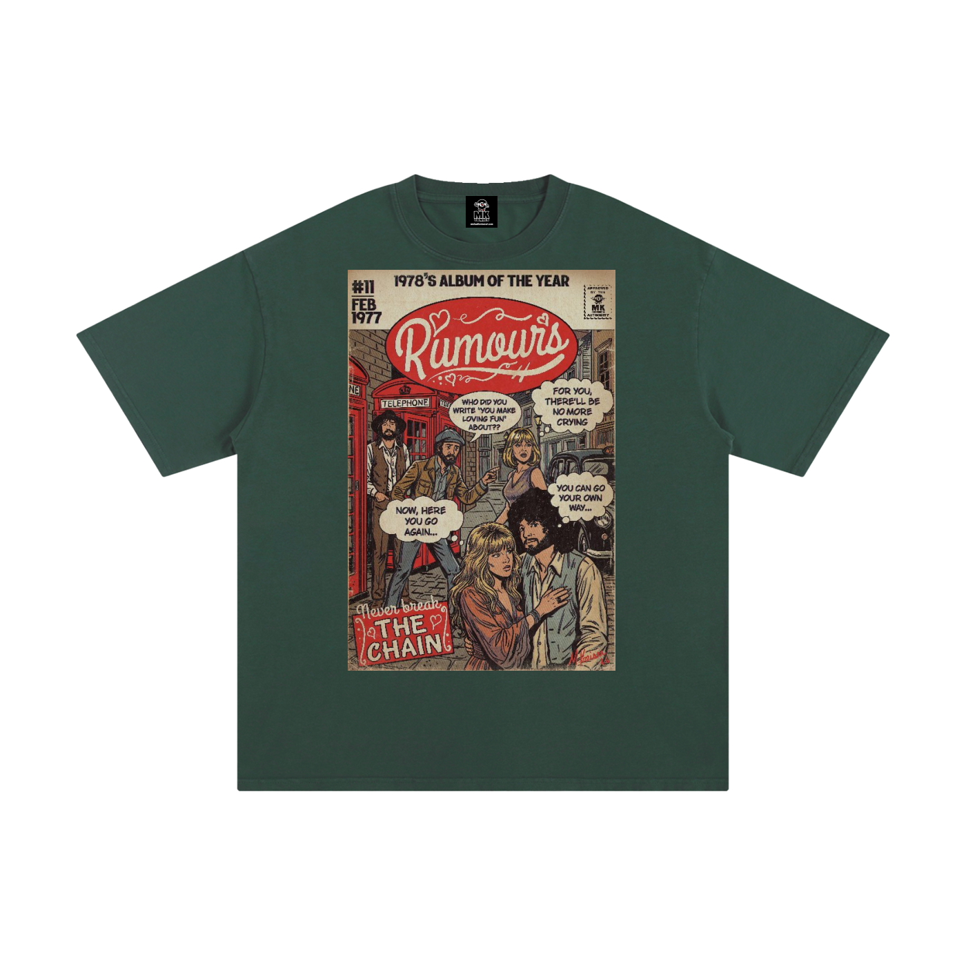 Rumours - Unisex Pure Cotton T-Shirt