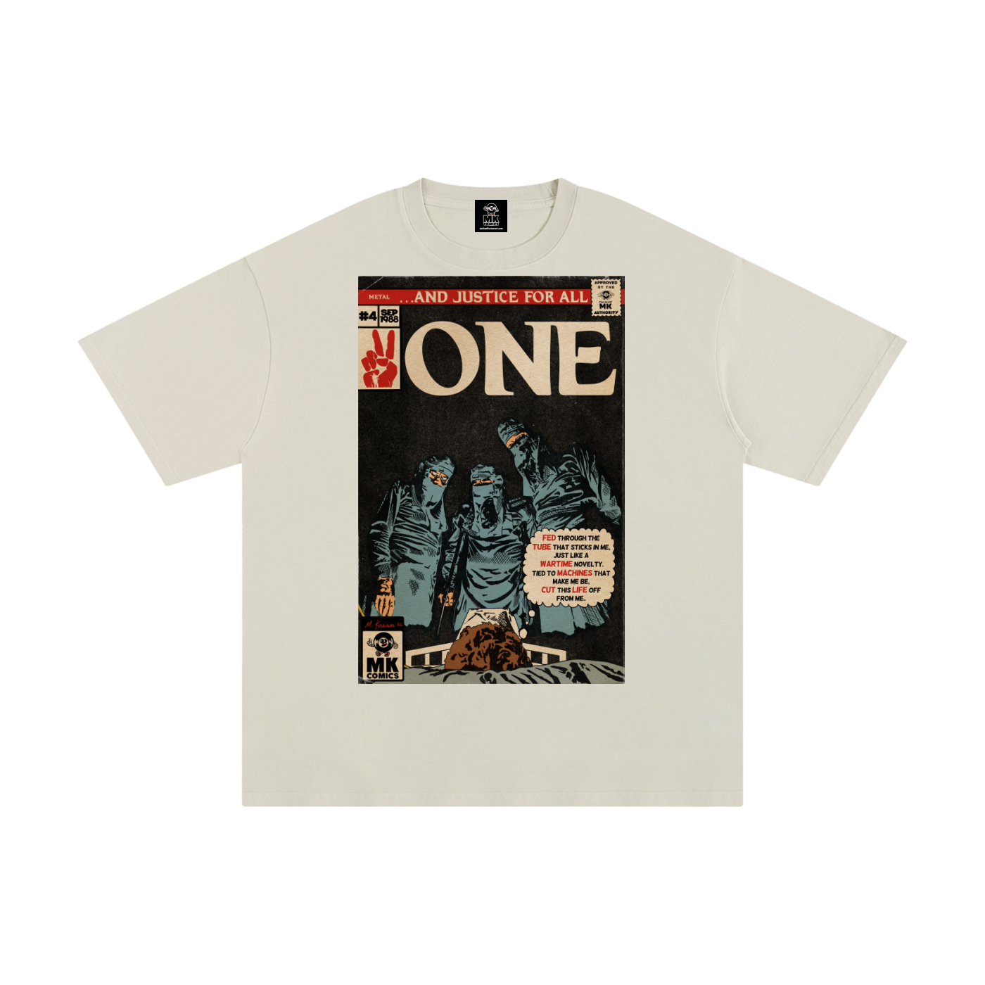 One - MK Classics - Unisex Pure Cotton T-Shirt