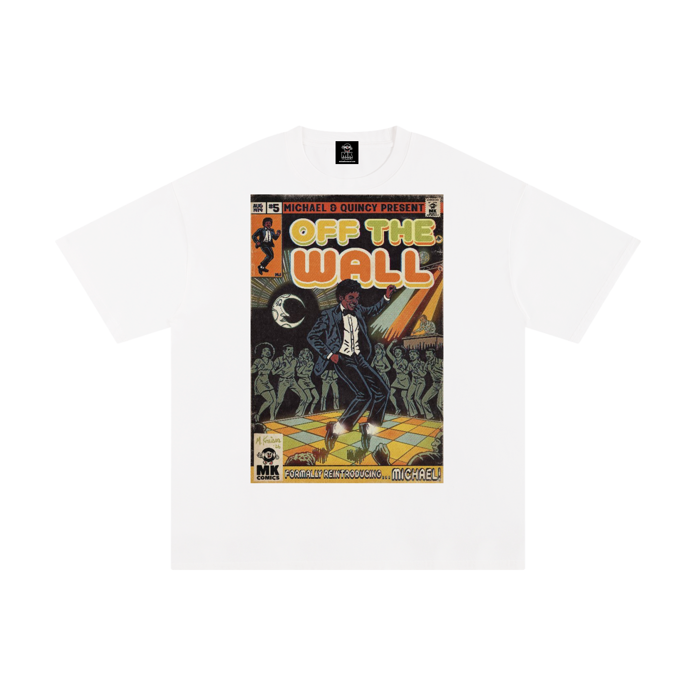 Off the Wall - Unisex Pure Cotton T-Shirt