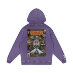 Tommy - Snow Washed Loose Cotton Hoodie