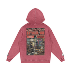 Either/Or - Snow Washed Loose Cotton Hoodie