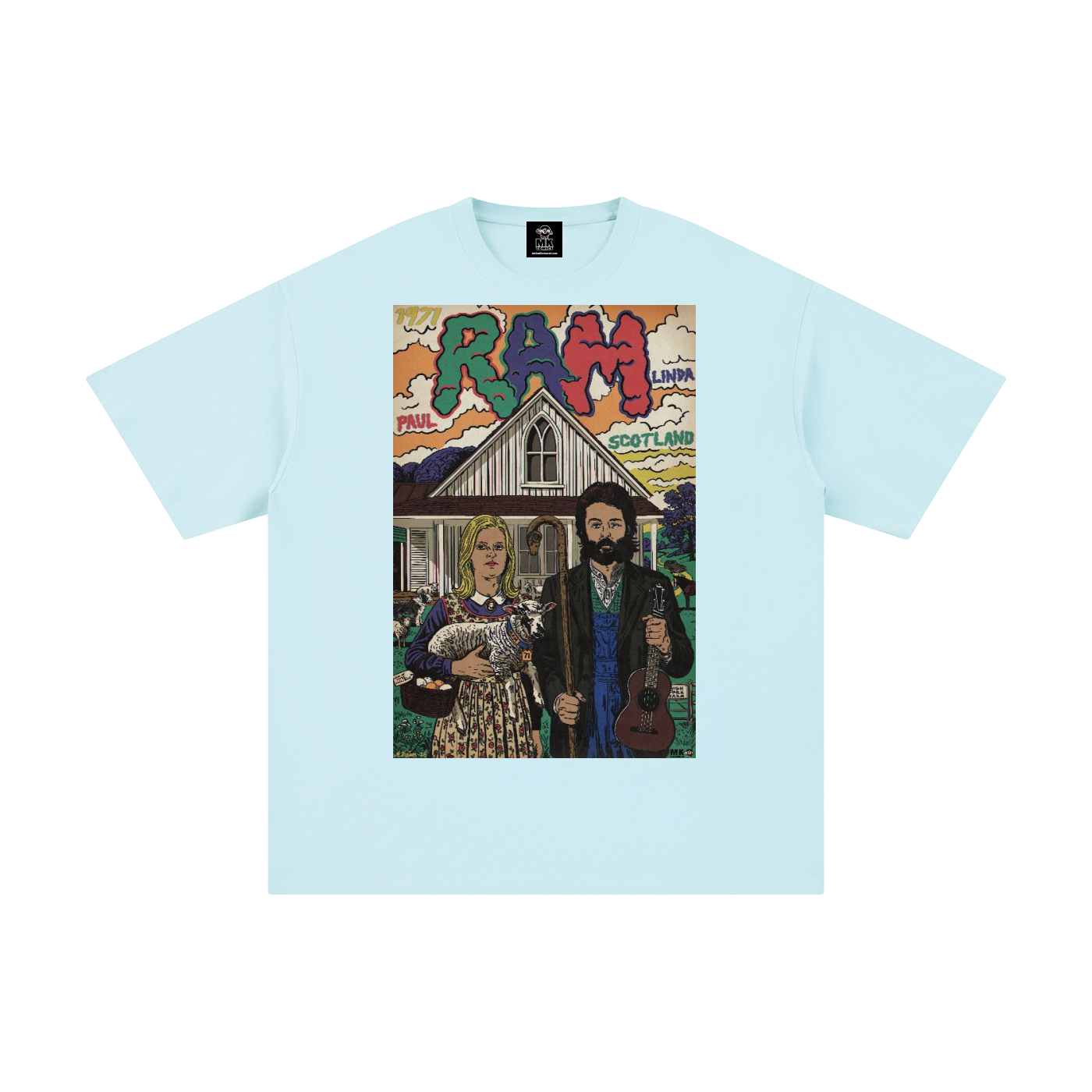 Ram - Unisex Pure Cotton T-Shirt