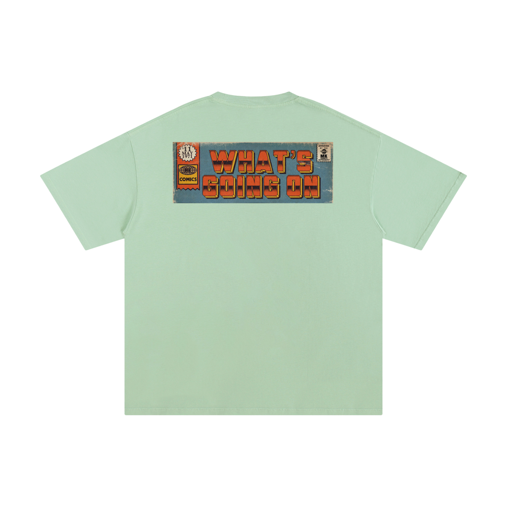 What's Going On - Unisex Pure Cotton T-Shirt