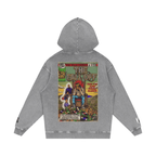 The Fall Off - Snow Washed Loose Cotton Hoodie
