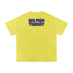 Big Fish Theory - Snow Washed Oversized Cotton T-Shirt