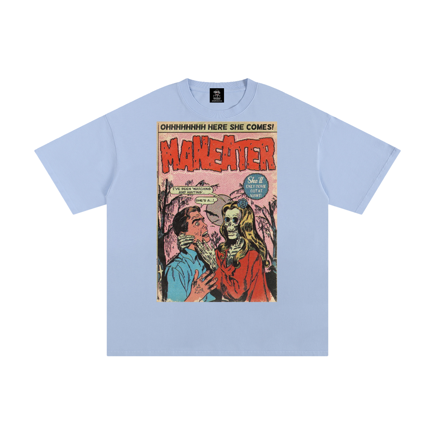 Maneater - MK Classics - Unisex Pure Cotton T-Shirt