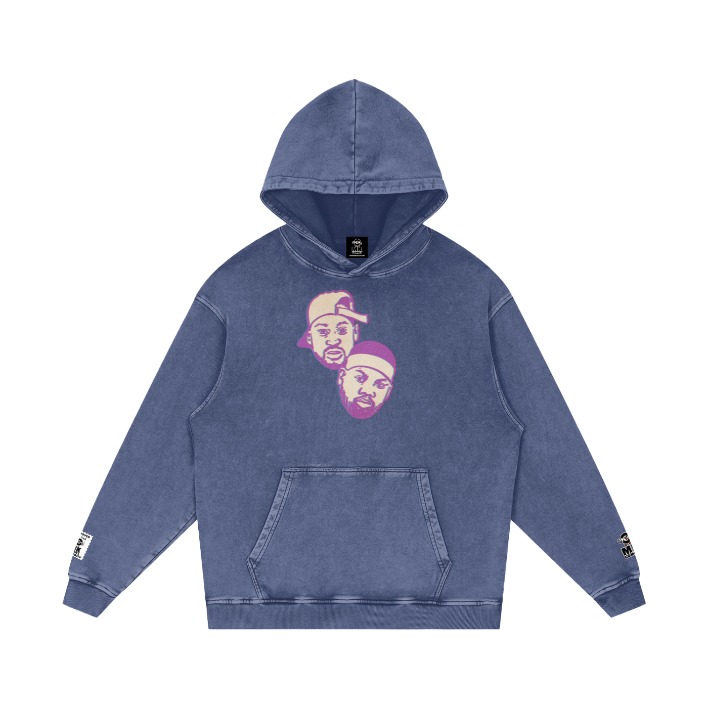 Only Built 4 Cuban Linx - Snow Washed Loose Cotton Hoodie