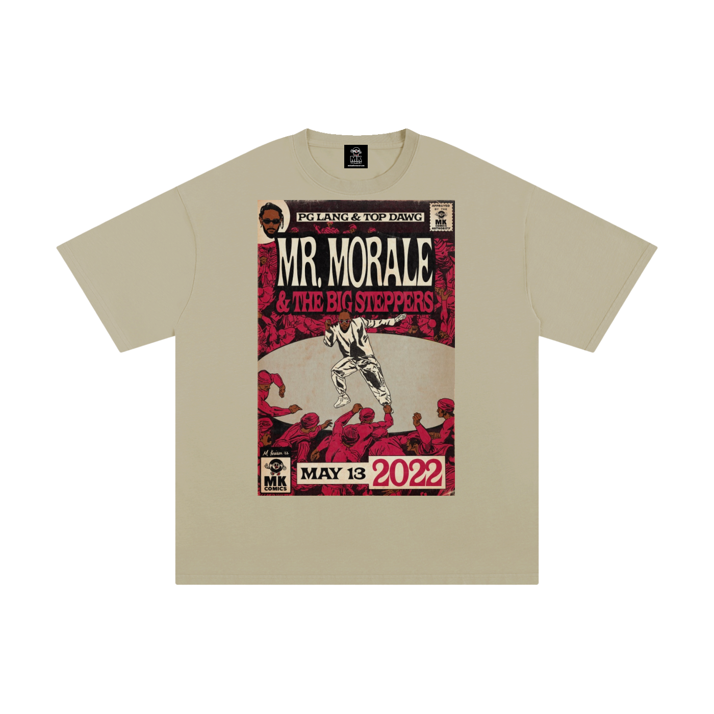 Mr. Morale & the Big Steppers - Unisex Pure Cotton T-Shirt