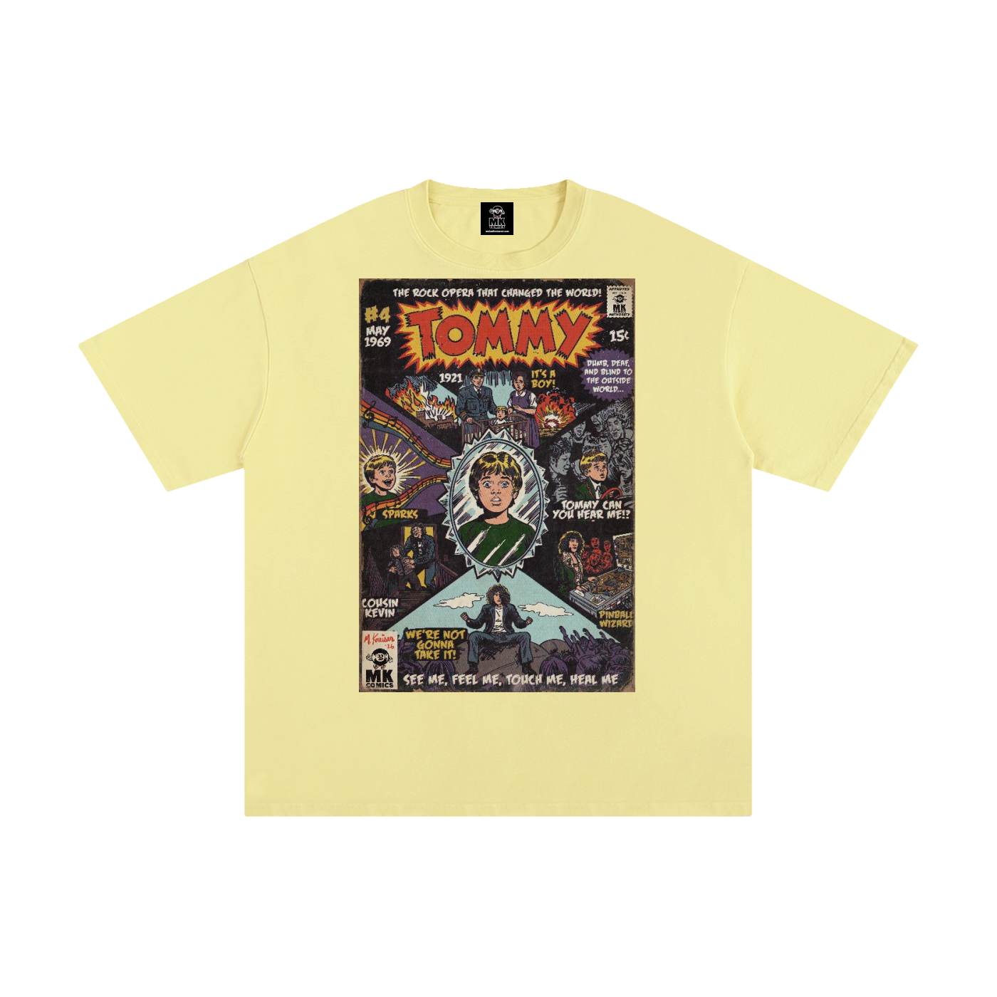 Tommy - Unisex Pure Cotton T-Shirt