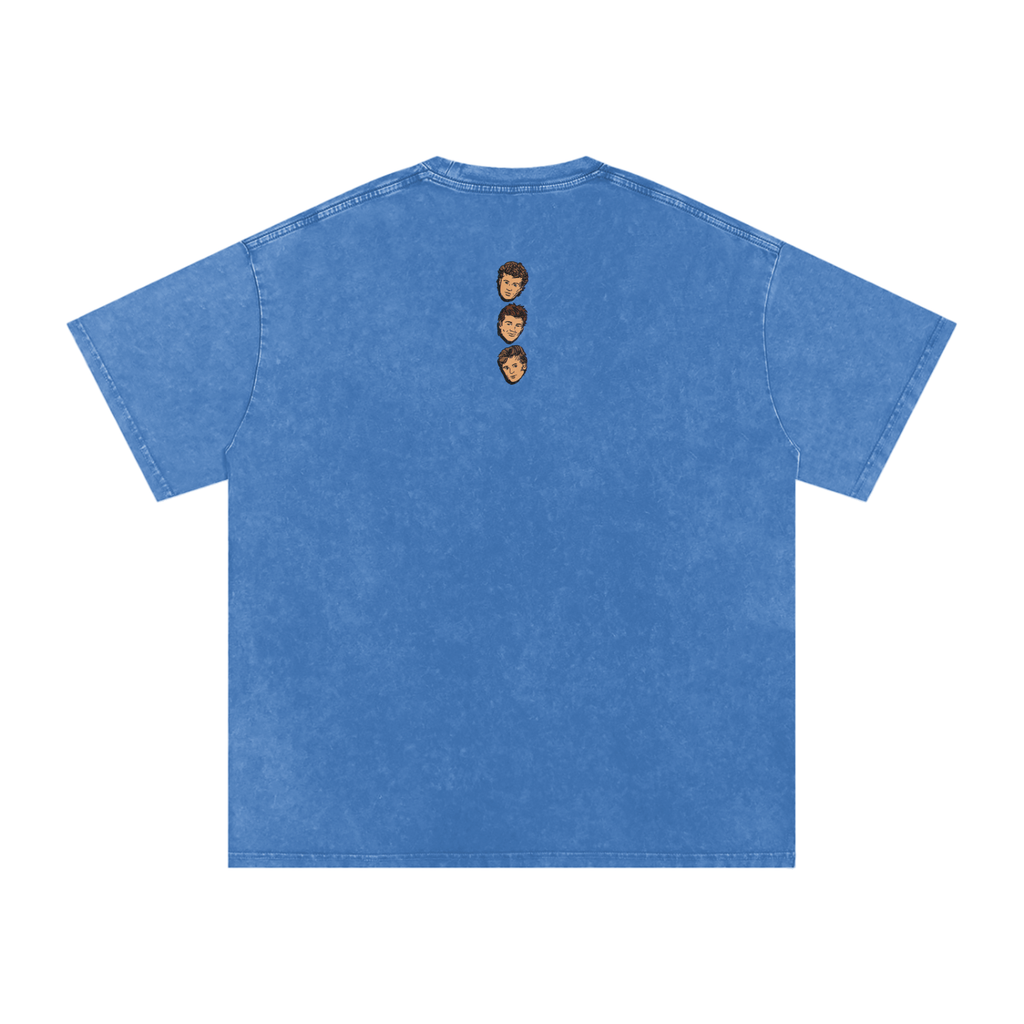 Take On Me - Snow Washed Oversized Cotton T-Shirt