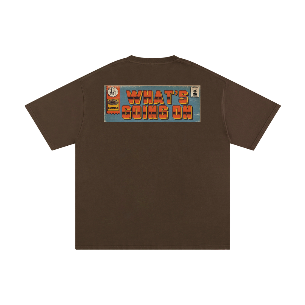 What's Going On - Unisex Pure Cotton T-Shirt