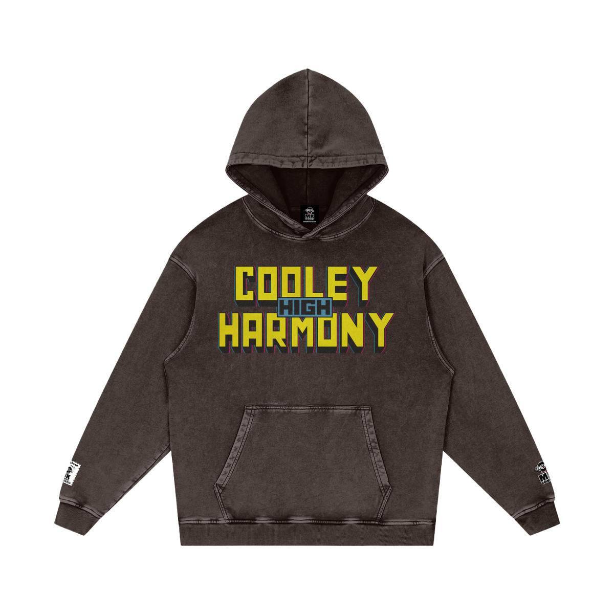 Cooleyhighharmony - Snow Washed Loose Cotton Hoodie