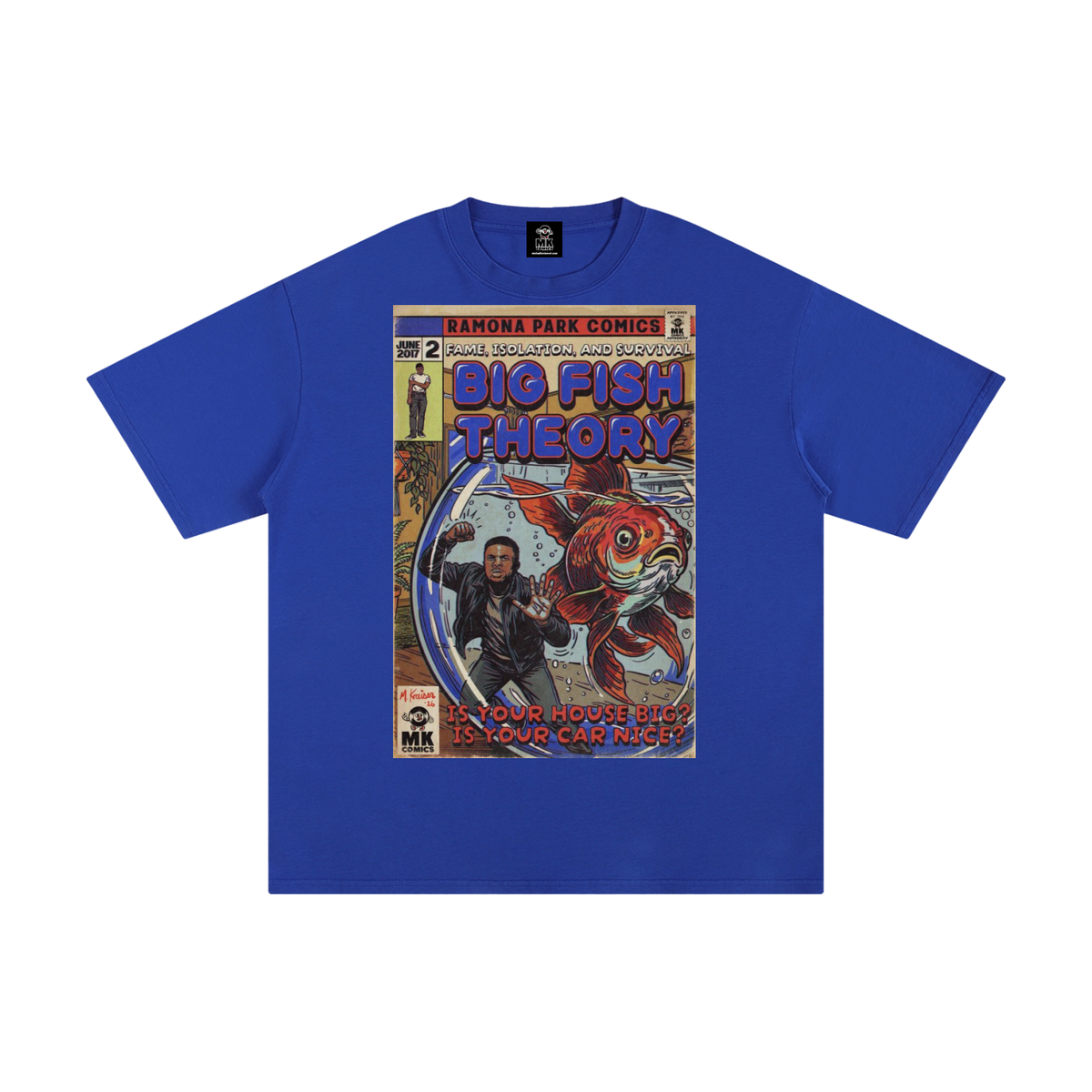 Big Fish Theory - Unisex Pure Cotton T-Shirt