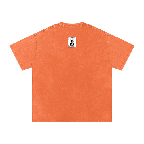 ATLiens - Snow Washed Oversized Cotton T-Shirt