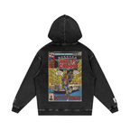 Johnny P's Caddy - Snow Washed Loose Cotton Hoodie