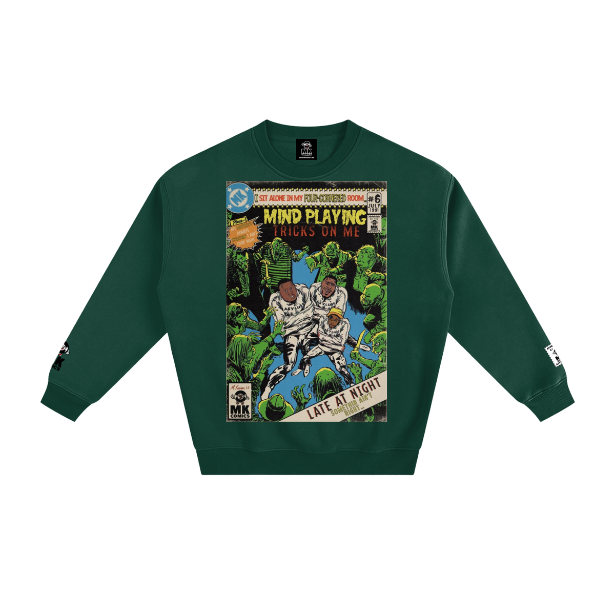 Mind Playing Tricks on me - Fleeced Sweatshirt