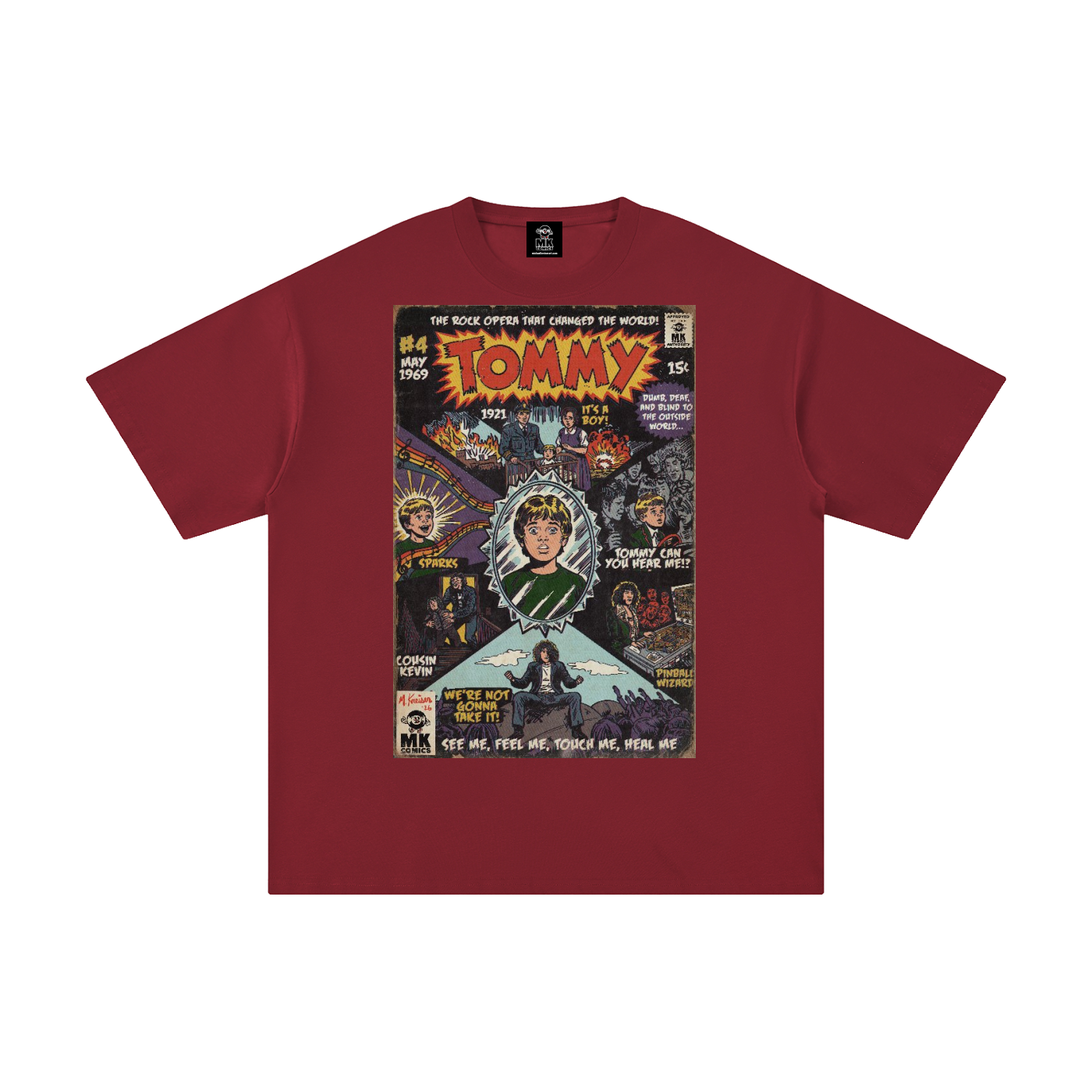 Tommy - Unisex Pure Cotton T-Shirt