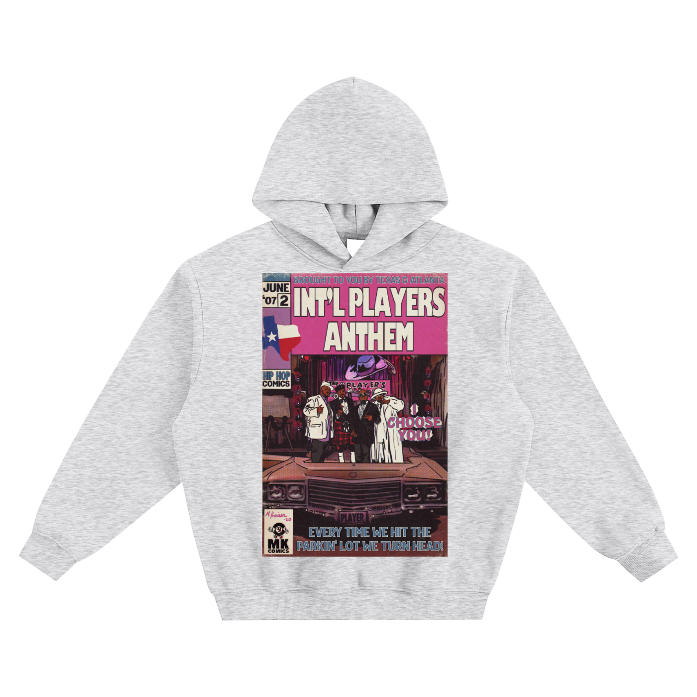 Int'l Players Anthem - Fleeced Boxy Hoodie