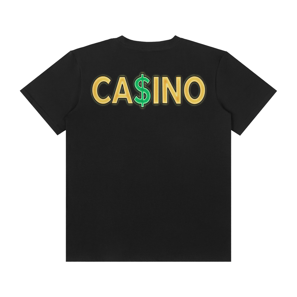 Casino - SIZE UP 1 SIZE - Unisex Classic Crew Neck Cotton T-Shirt
