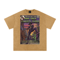 Pimp Trick Gangsta Clique - Snow Washed Oversized Cotton T-Shirt