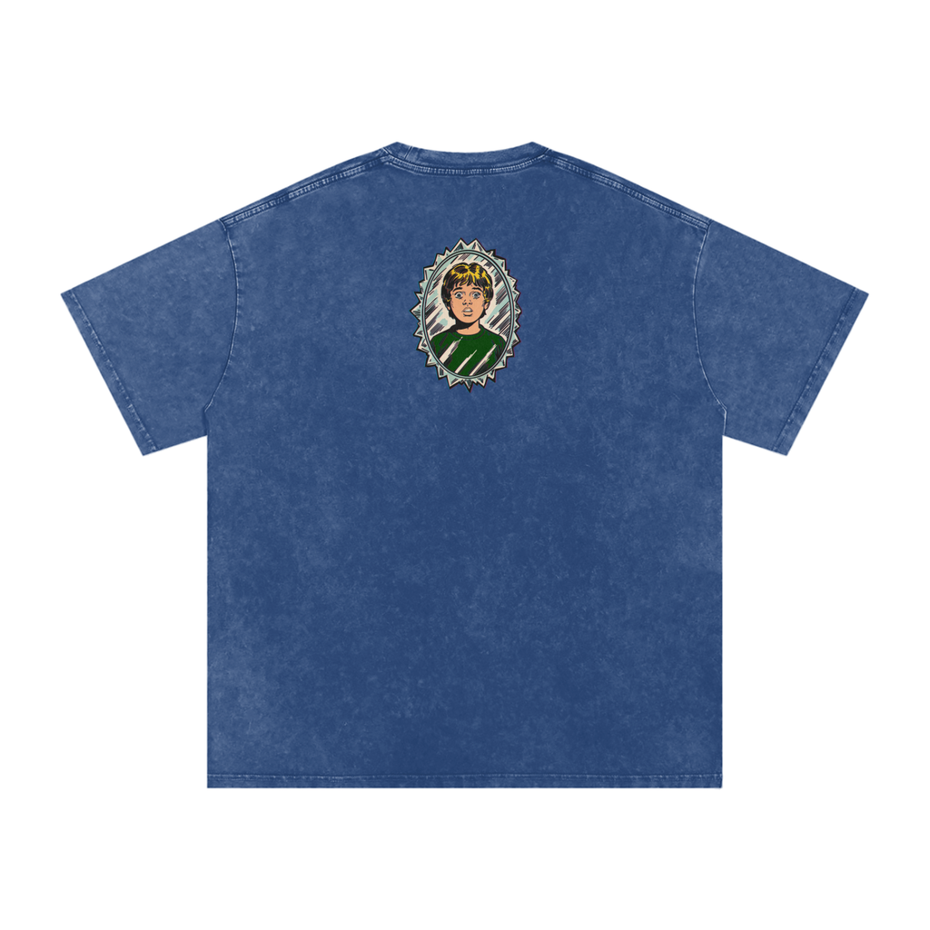 Tommy - Snow Washed Oversized Cotton T-Shirt