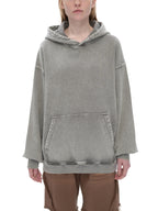 Brown Sugar - Snow Washed Loose Cotton Hoodie