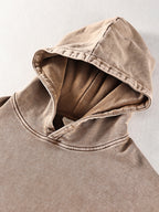 Gold Digger - Snow Washed Loose Cotton Hoodie
