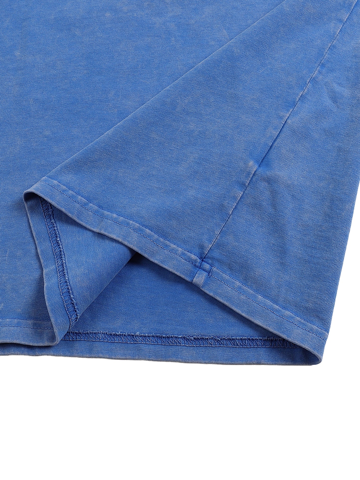 Word of Mouf - Snow Washed Oversized Cotton T-Shirt