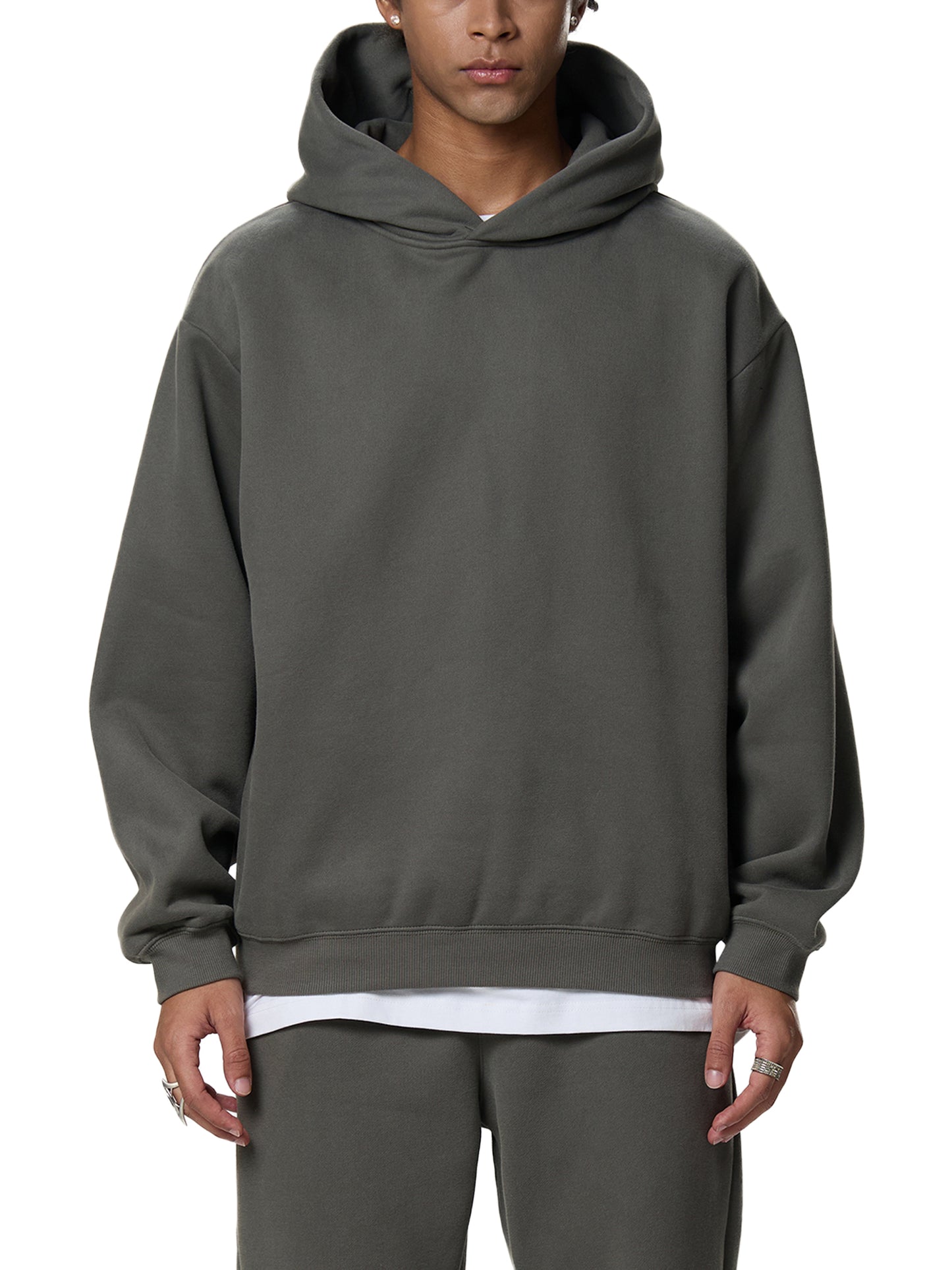 Int'l Players Anthem - Fleeced Boxy Hoodie