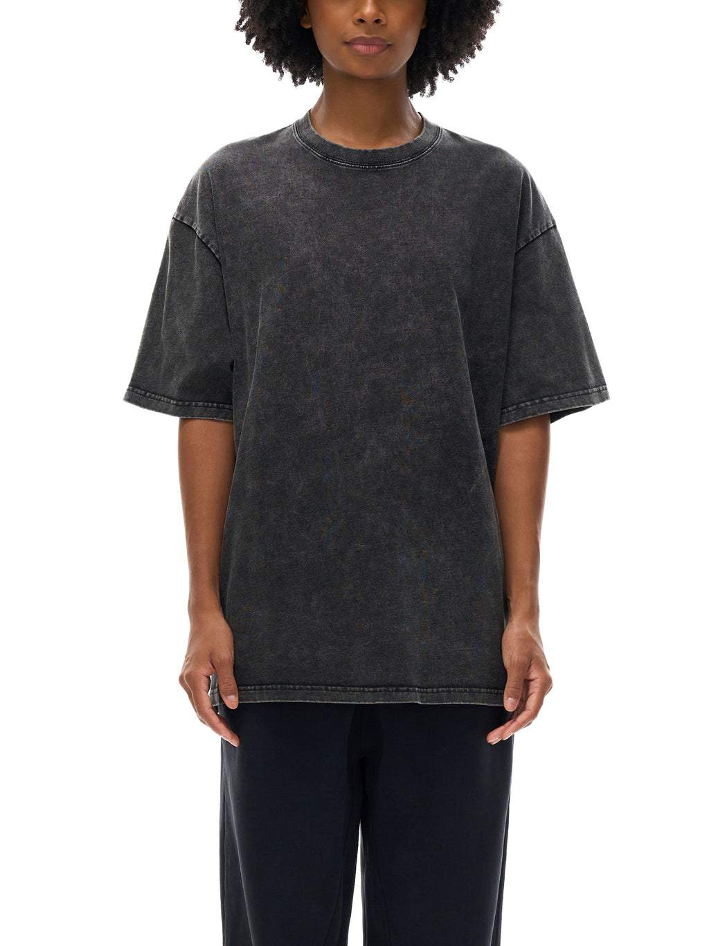 Iceman - Snow Washed Oversized Cotton T-Shirt