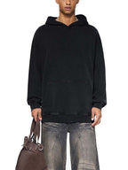 Take On Me - Snow Washed Loose Cotton Hoodie