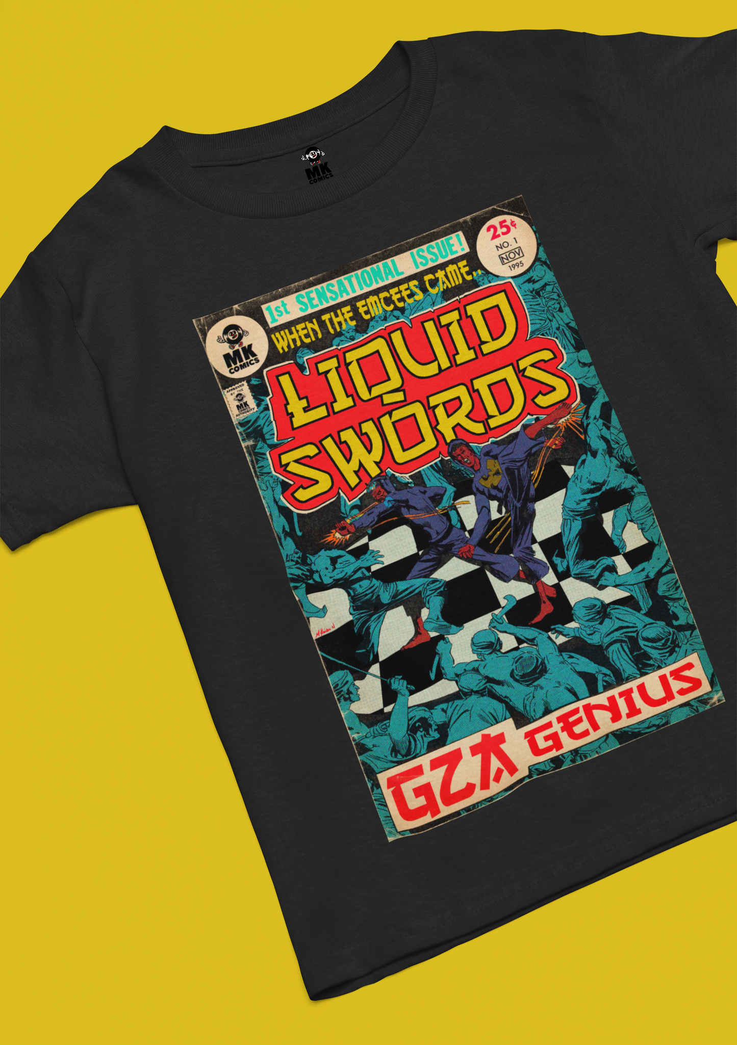 Liquid Swords - MK Classic - Unisex Heavy Cotton Tee