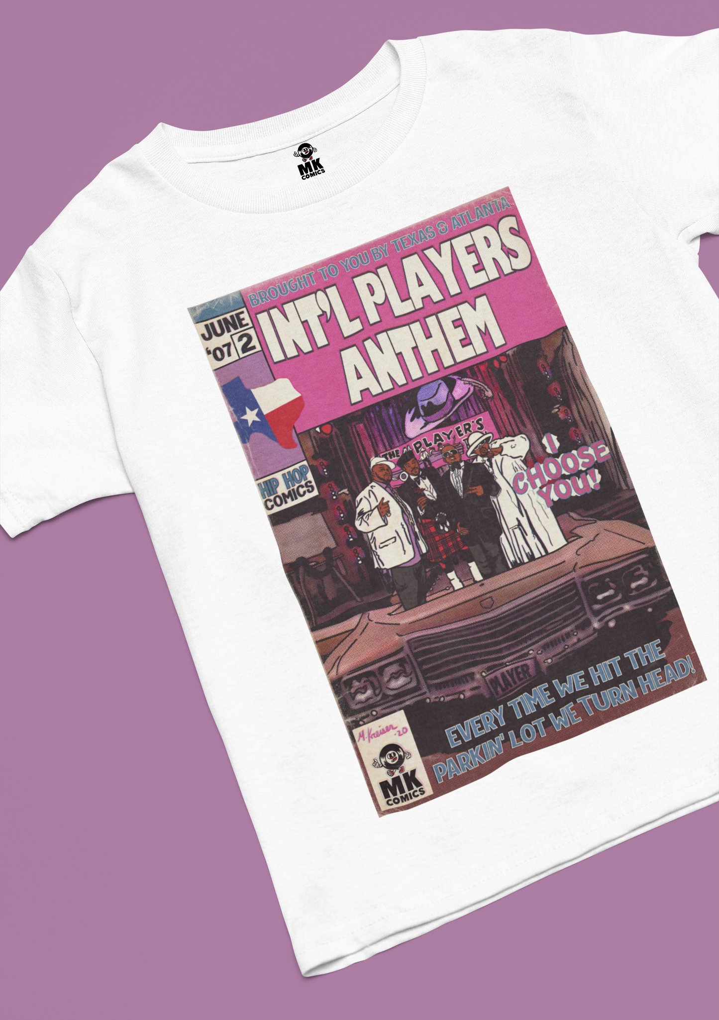 Int'l Players Anthem - MK Classic - Unisex Heavy Cotton Tee
