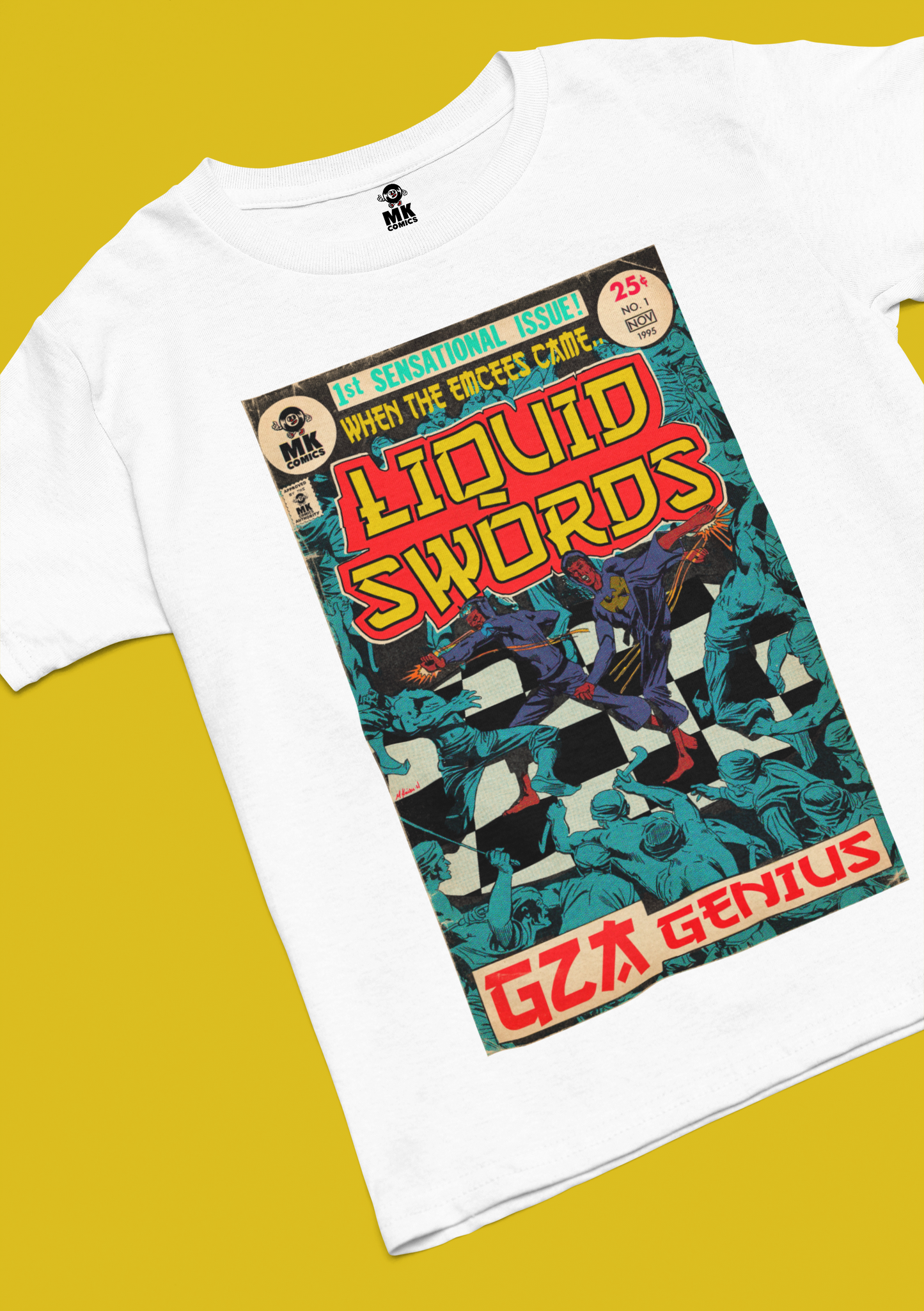 Liquid Swords - MK Classic - Unisex Heavy Cotton Tee