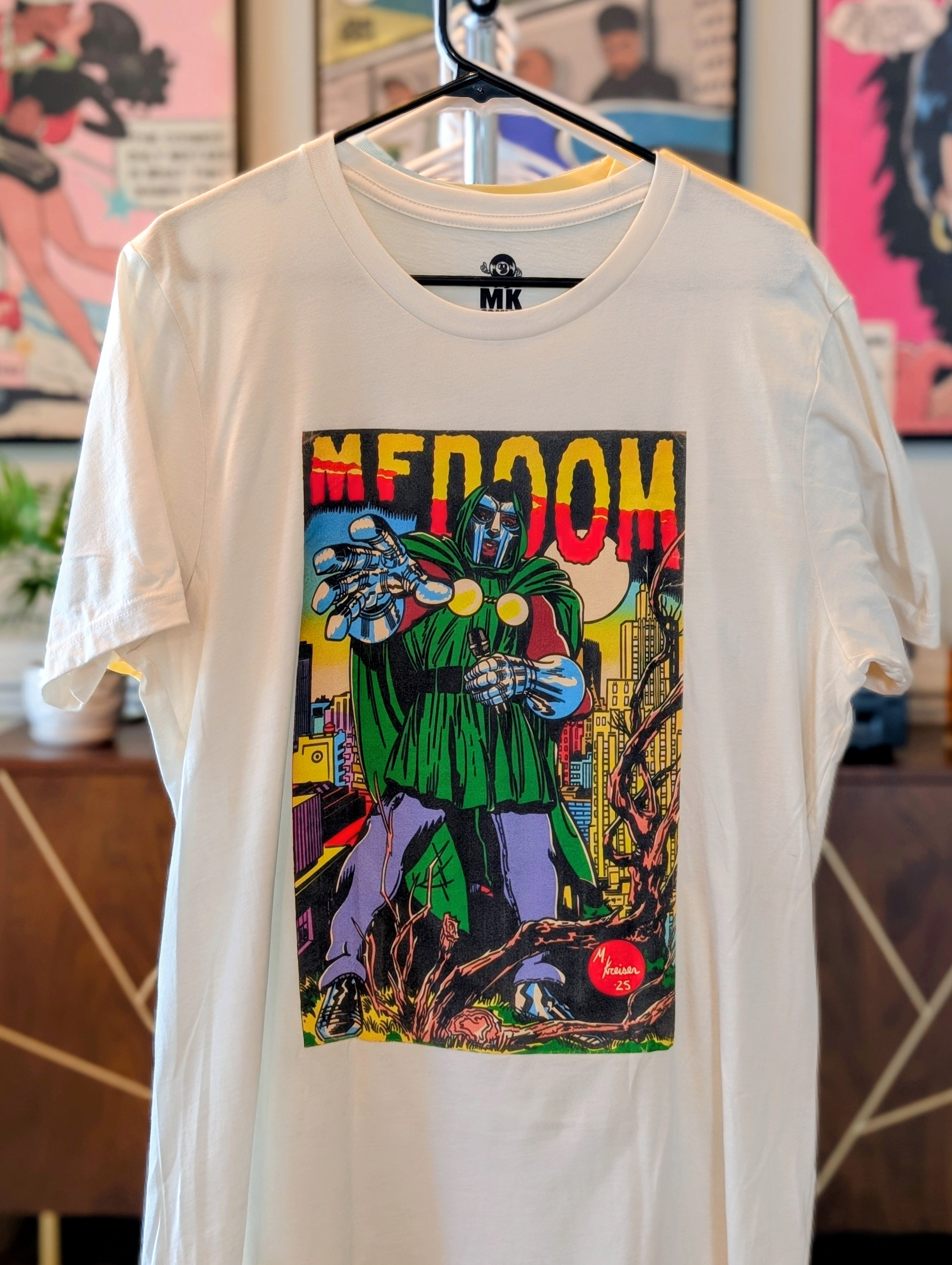 DOOM - Comic Book Art - Unisex Jersey T-Shirt