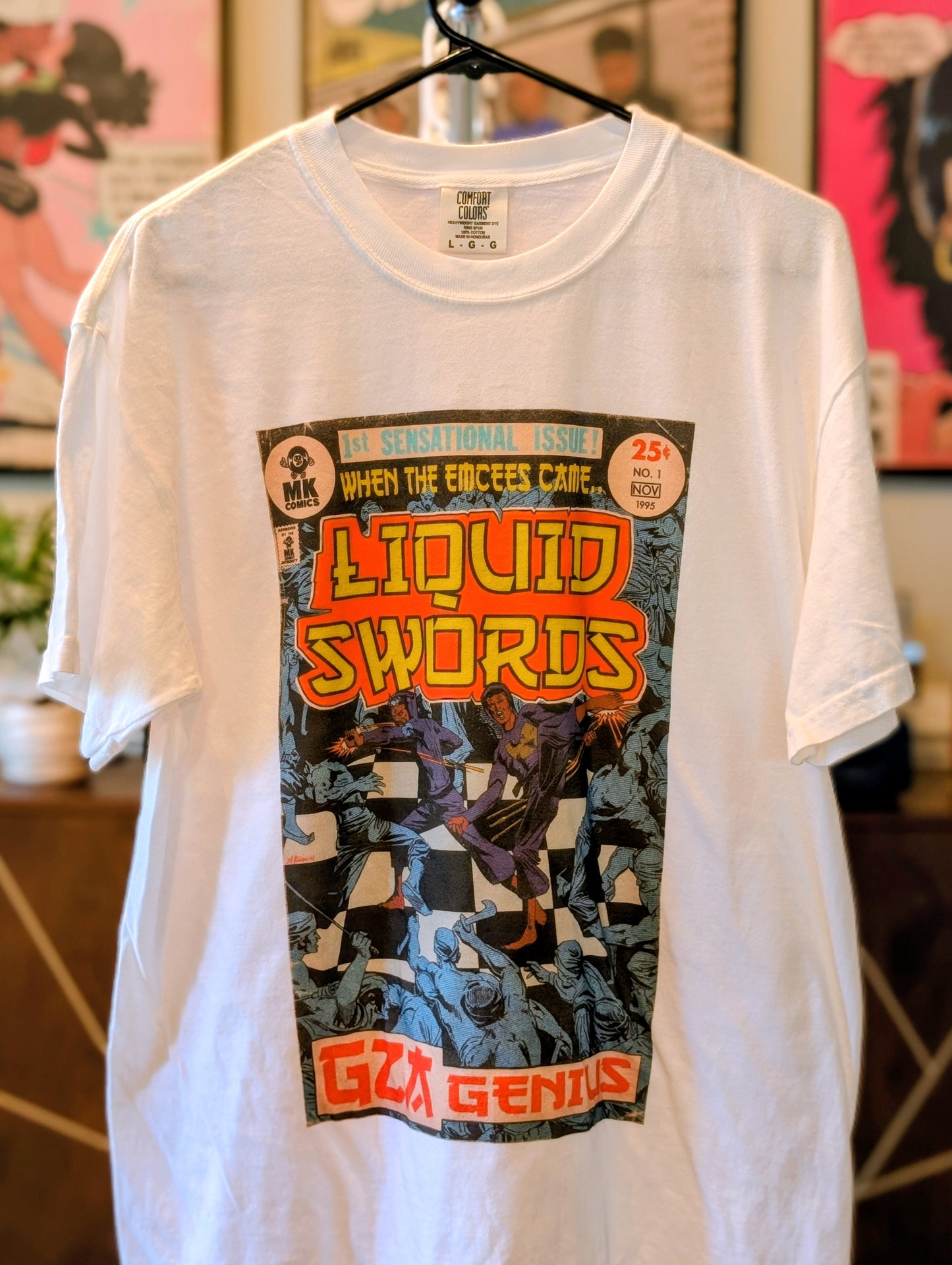 Liquid Swords - Unisex Comfort Colors T-shirt